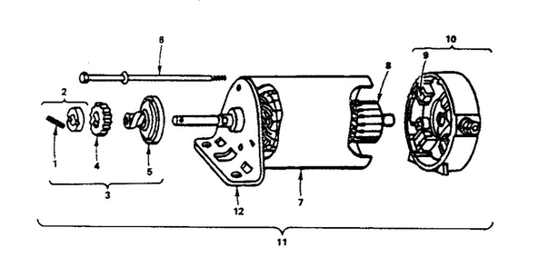 Part Location Diagram of 393805 Briggs and Stratton Housing assembly
